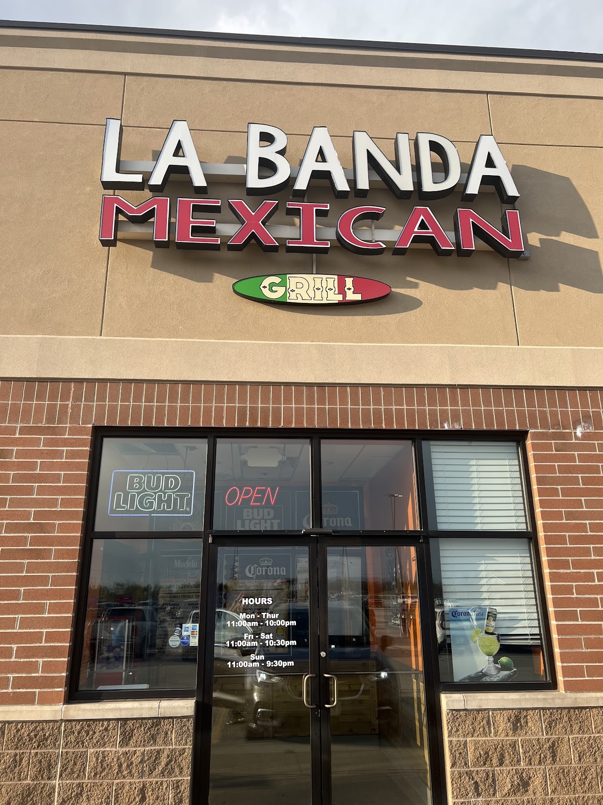 La Banda Mexican Grill storefront in Waterville